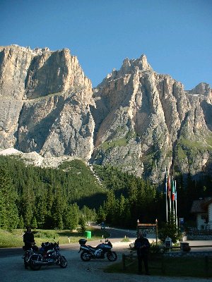 Unterwegs zur Sella