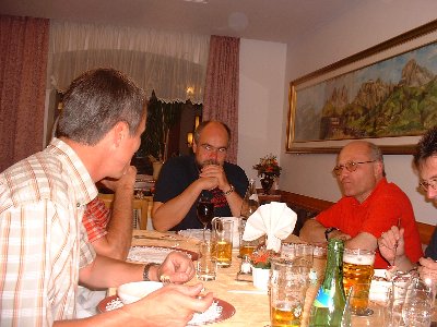 Ausklang im Hotel