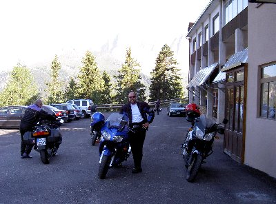 Abfahrt